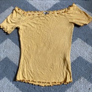 Off the shoulder top